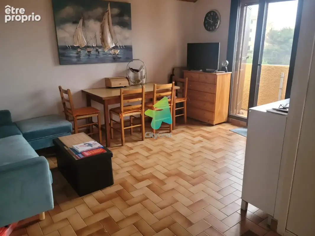 T2 avec Vue Dégagée sur la Clape et l'étang des Exals - photo 2