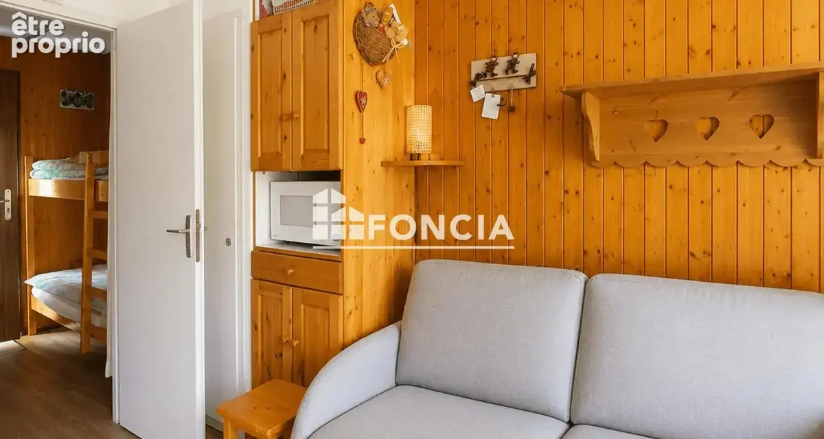 Studio cabine skis aux pieds avec terrasse - photo 10