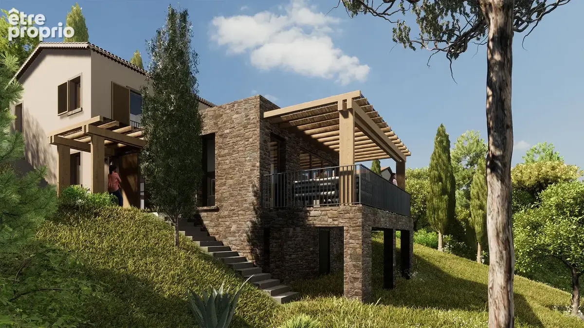 Projet de construction avec permis purgé pour une villa 4 chambres, piscine et garage à La Croix Valmer dans le quartier de Barb - photo 8