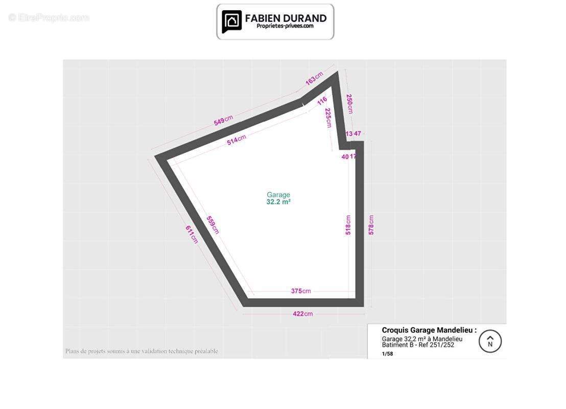 Parking à MANDELIEU-LA-NAPOULE