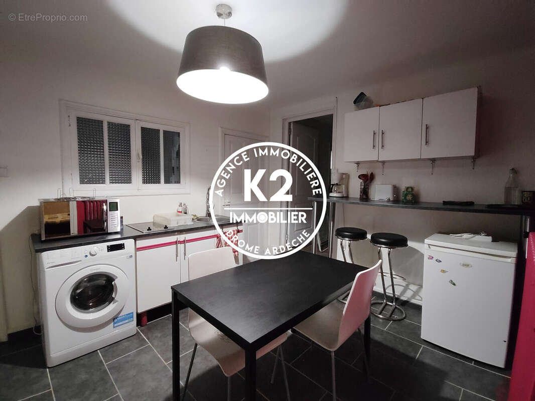 T3 - Cuisine - Appartement à LE TEIL