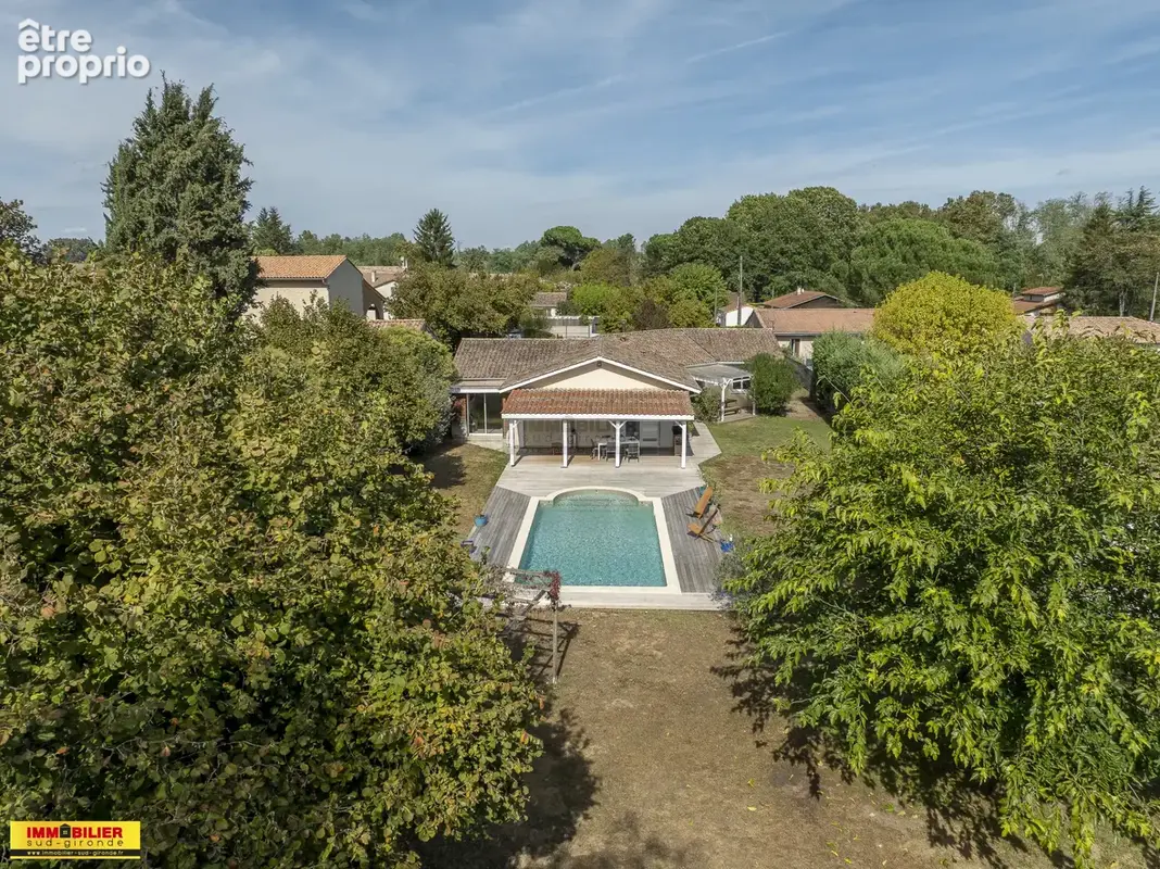 Maison de plain-pied avec piscine chauffée, au calme sur 2 500 m2 face aux bois - photo 34