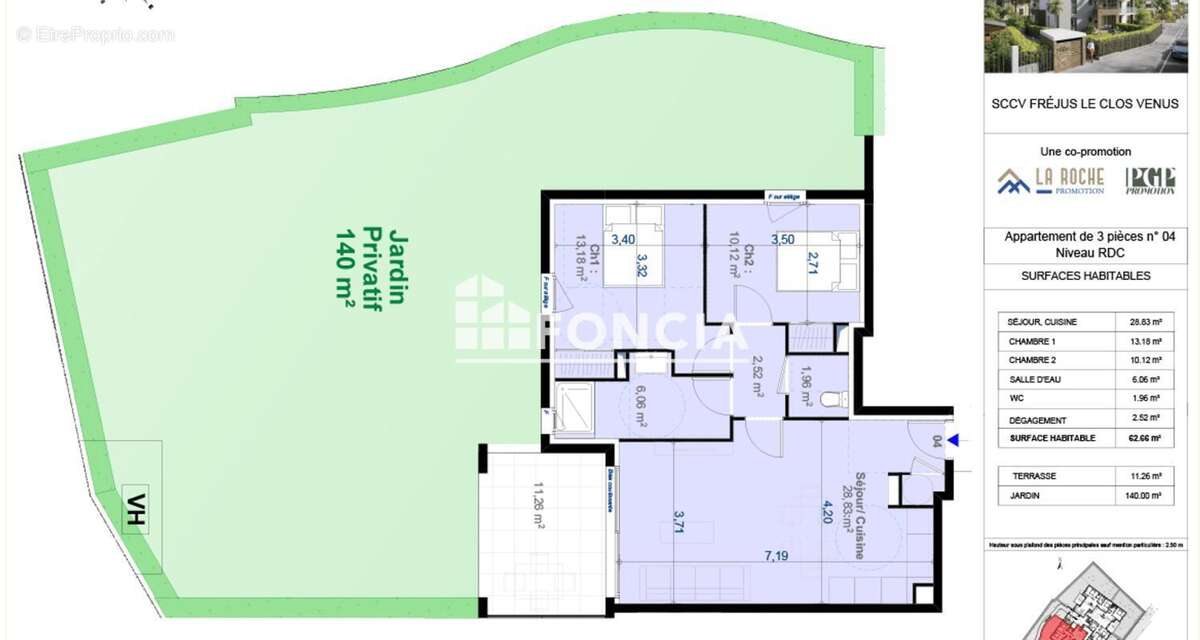 Appartement à FREJUS
