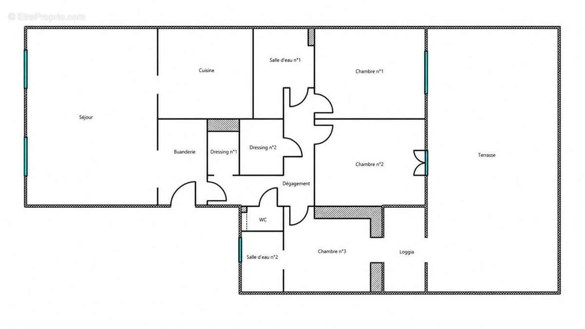 Appartement  de Prestige à Villeneuve Loubet 4 pièce(s) 92 m2 - photo 15