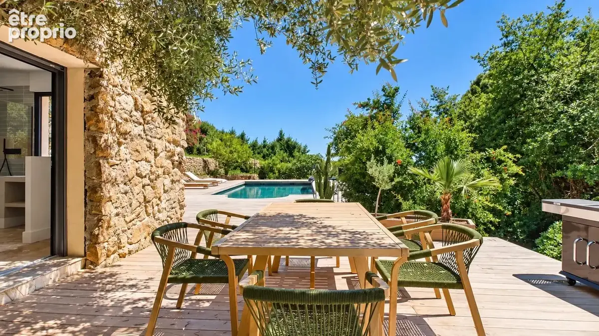 Golfe-juan – proche super cannes  villa 200 m² – vue mer – piscine - photo 8