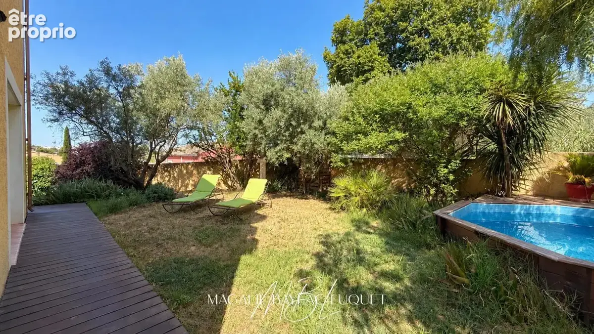Béziers maison familiale d'environ 139 m²  3 chambres + bureau  jardin arboré  piscine  garage - photo 5