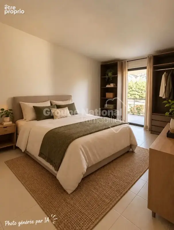 A vendre - la roquette sur siagne- appartement  2p - 42m2 - photo 6