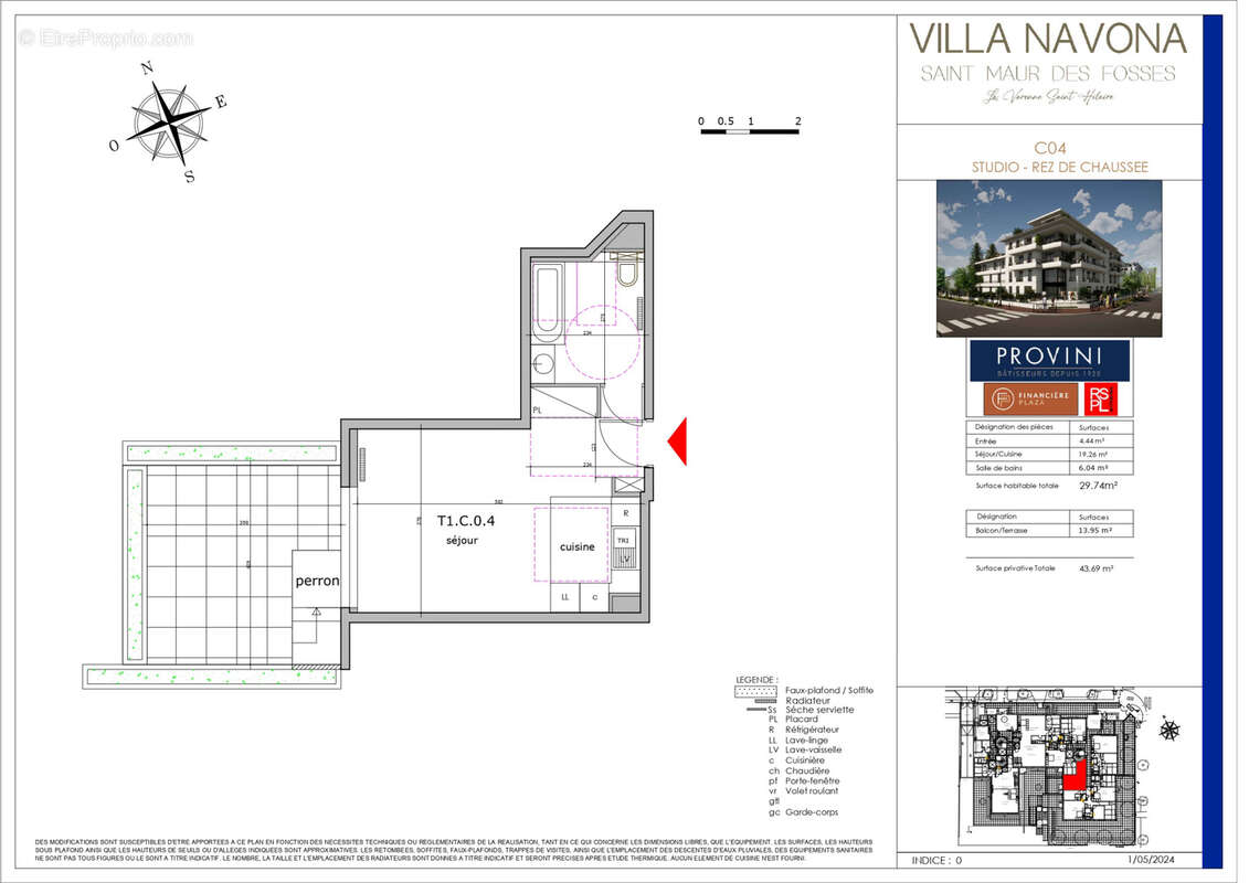 Appartement à SAINT-MAUR-DES-FOSSES
