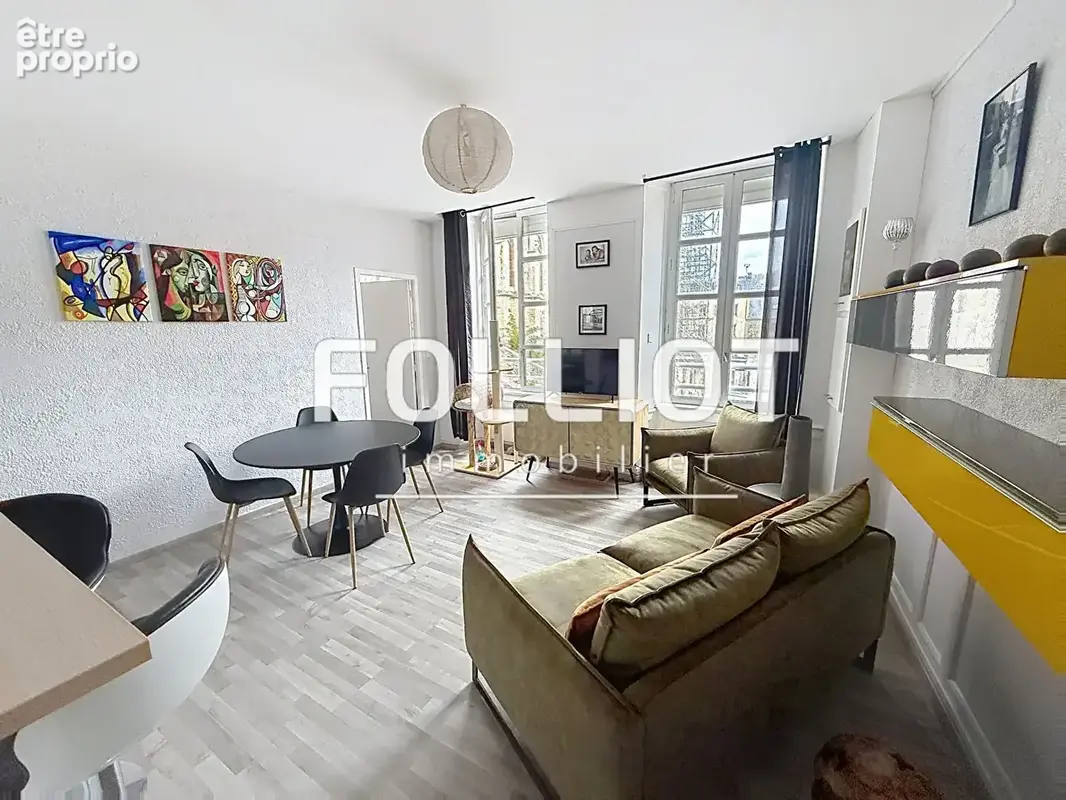 Appartement Coutances 3 pièce(s) 51.22 m2 A VENDRE - photo 1