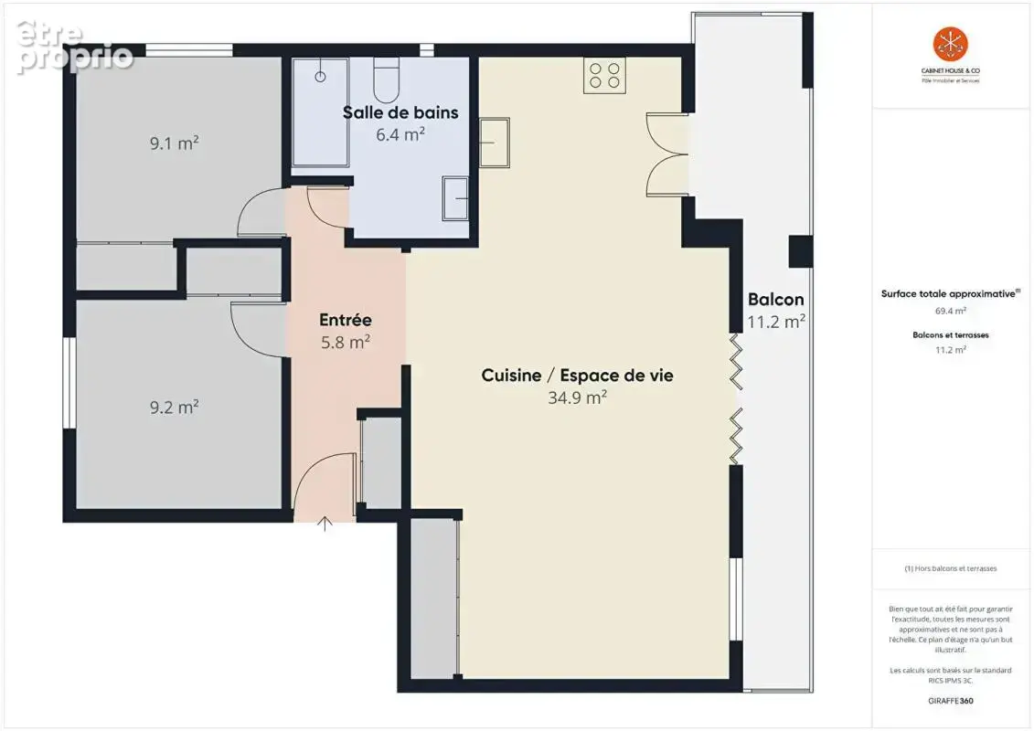 EXCLUSIVITE // AVIGNON EM // Appartement avec garage fermé de - photo 8