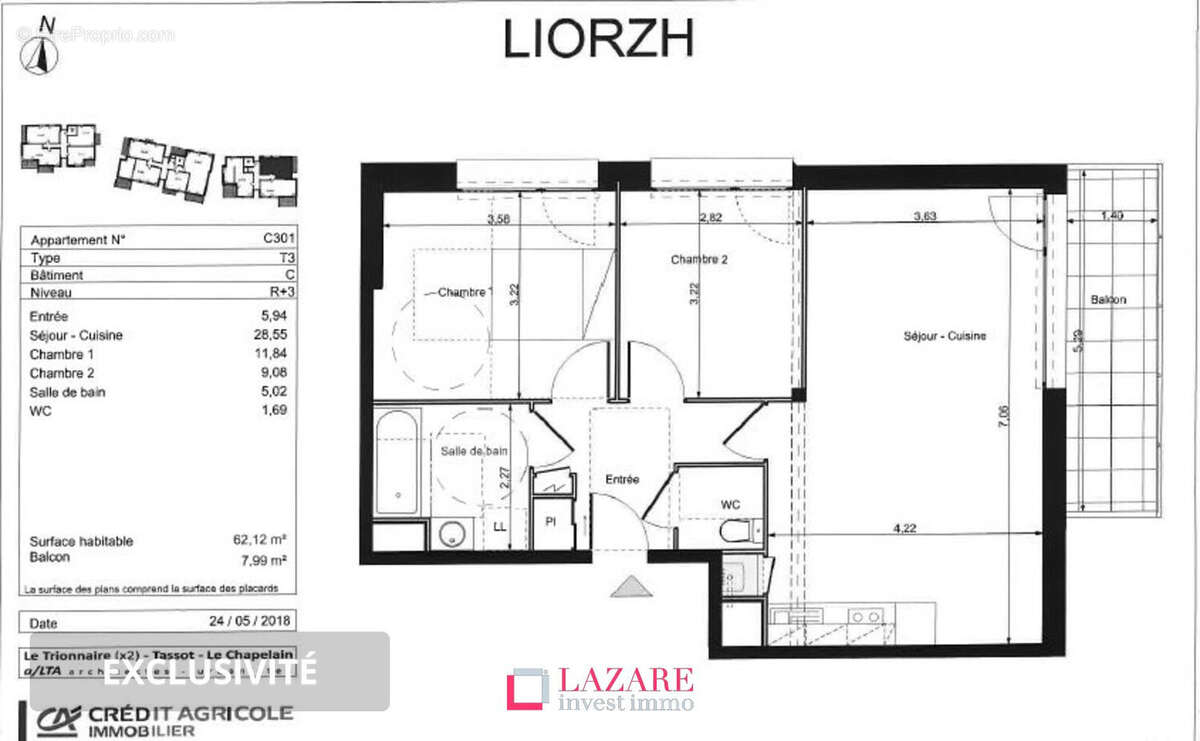 A vendre exclusivité T3 - LE RHEU - photo 8