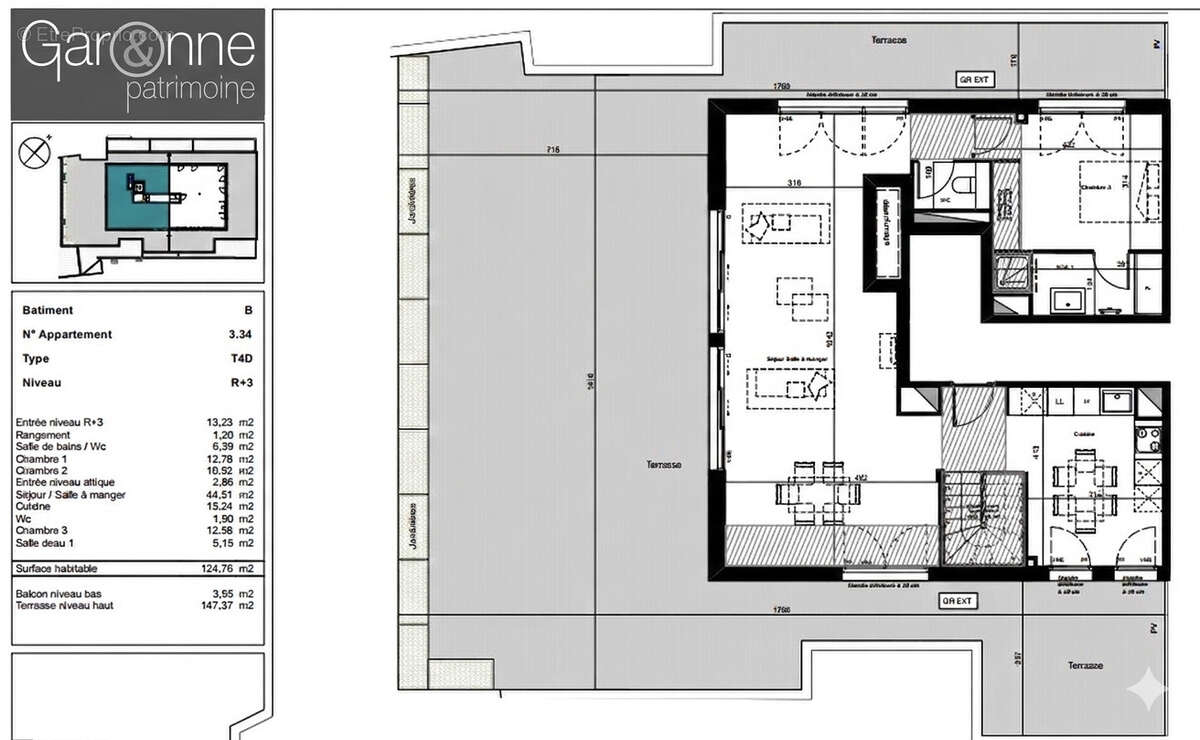 Appartement à TOULOUSE