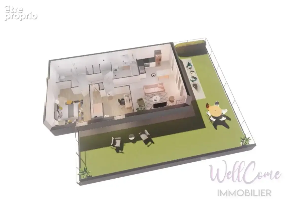 VEFA - Appartement T3 de 62m² et RDJ avec 2 stationnements à Albens ! - photo 3