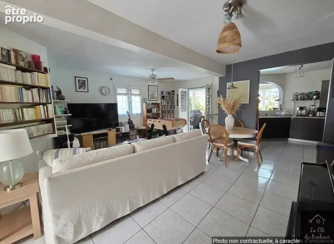 Rivière Salée : Villa T4 bis avec piscine - photo 6