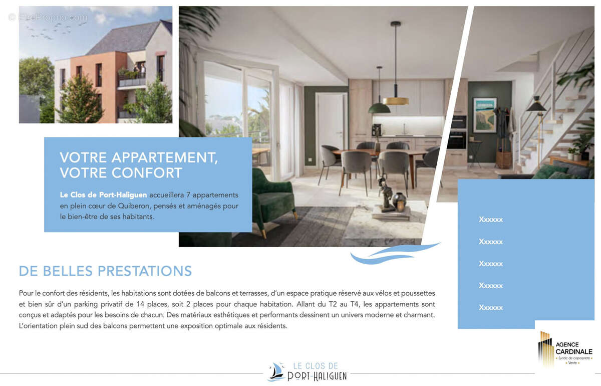Appartement à QUIBERON