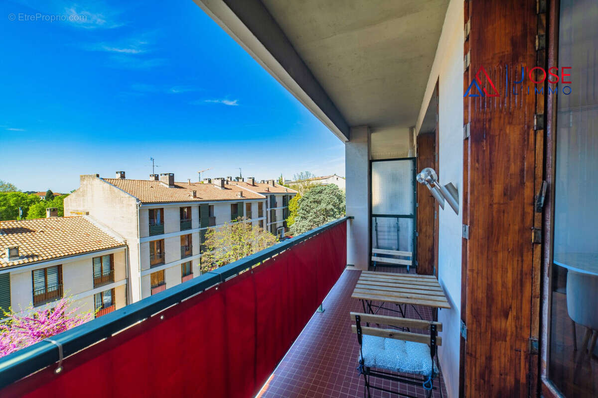 Balcon sans vis-à-vis - Appartement à AIX-EN-PROVENCE