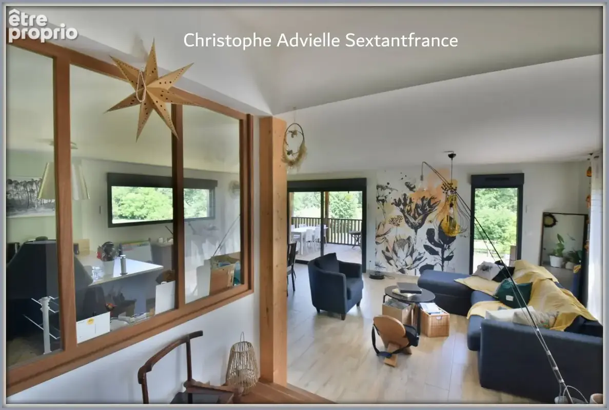 Maison ossature bois RT 2012, plain pied , 4 chambres, terrain de 6177 M2 en fond d'impasse avec belle vue - photo 5