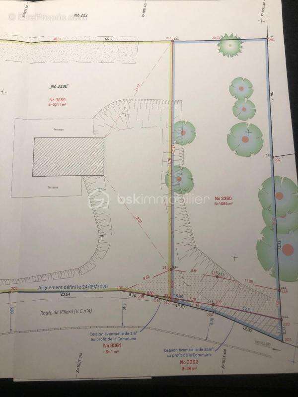 Terrain à CONTAMINE-SARZIN