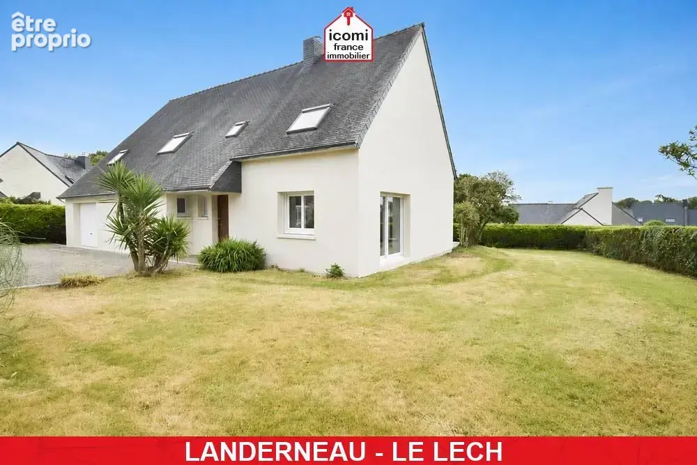 Finistere - landerneau (29800) - a vendre - maison  individuellle de 167m² - 7 chambres - garage - jardin de 1000 m² - fenetres  - photo 9