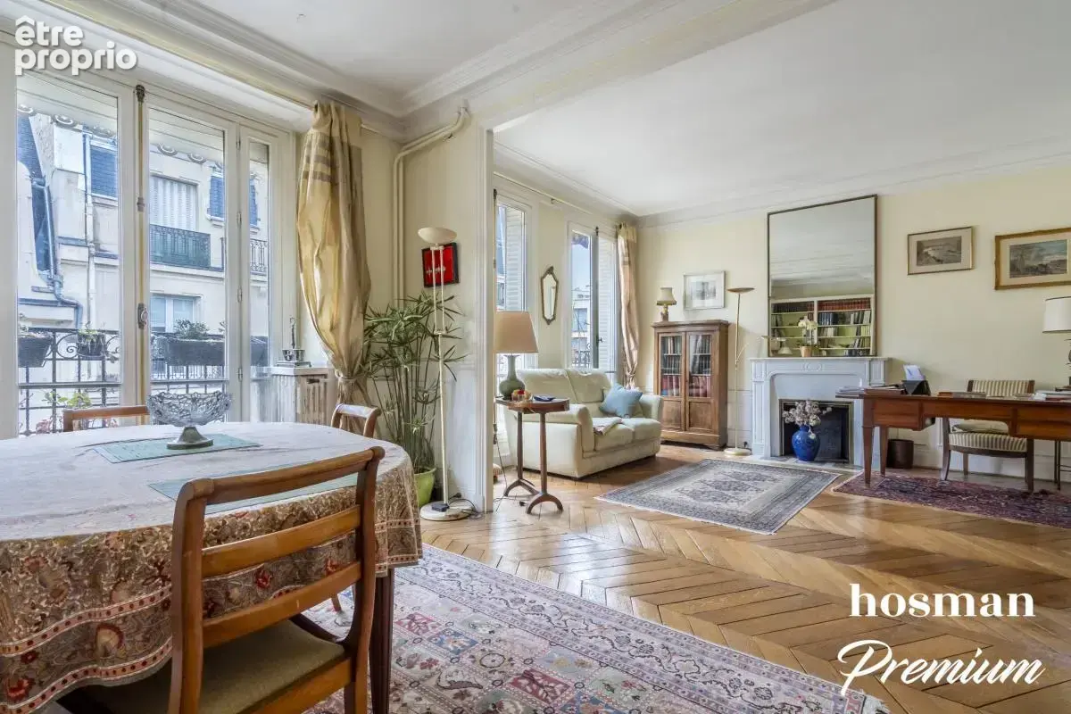 Appartement 4 pièces 92 m² avec balcon - Rue George Sand, Paris 16ème - photo 2