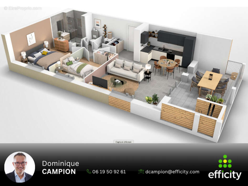 Appartement à ECHIROLLES