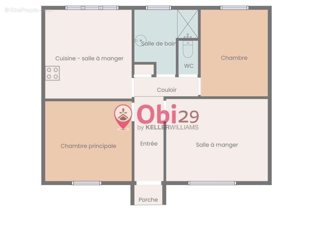 Maison à CHATEAUNEUF-DU-FAOU