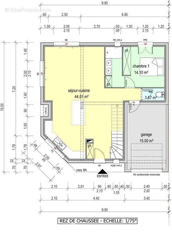 Maison 107 m² à Cabestany  - photo 16