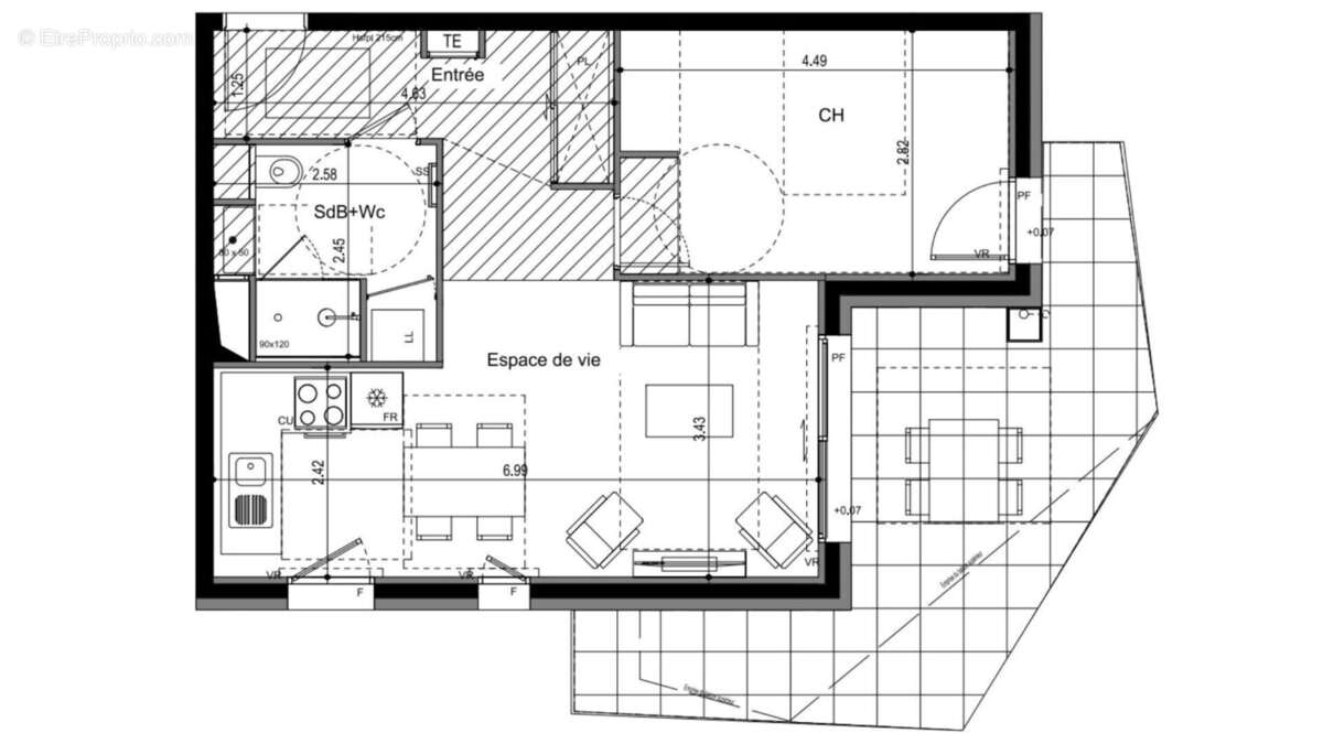 Photo 5 - Appartement à VILLE-LA-GRAND