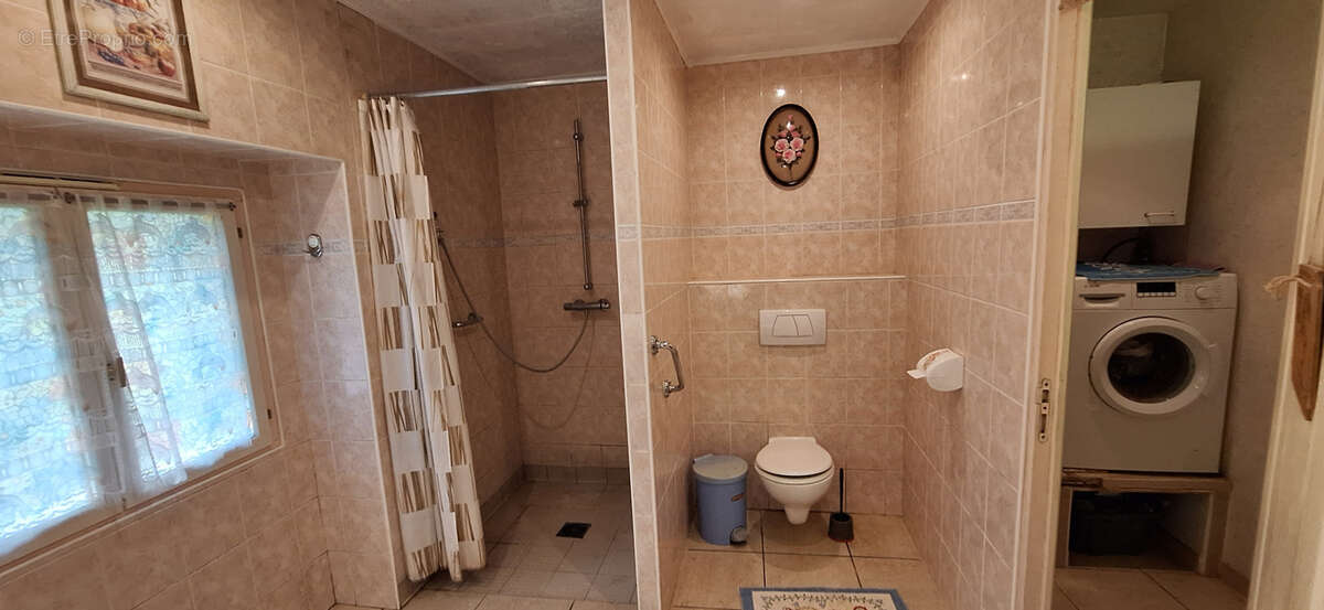 Dans un havre de paix, corps de ferme de 175m2, composee de deux habitations,100m2 et 75m2,5 chambres grange, - photo 9