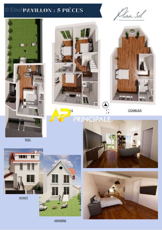 Sartrouville- Les Dix Arpents - Maison 6 pièces 111.60 m2 - photo 2
