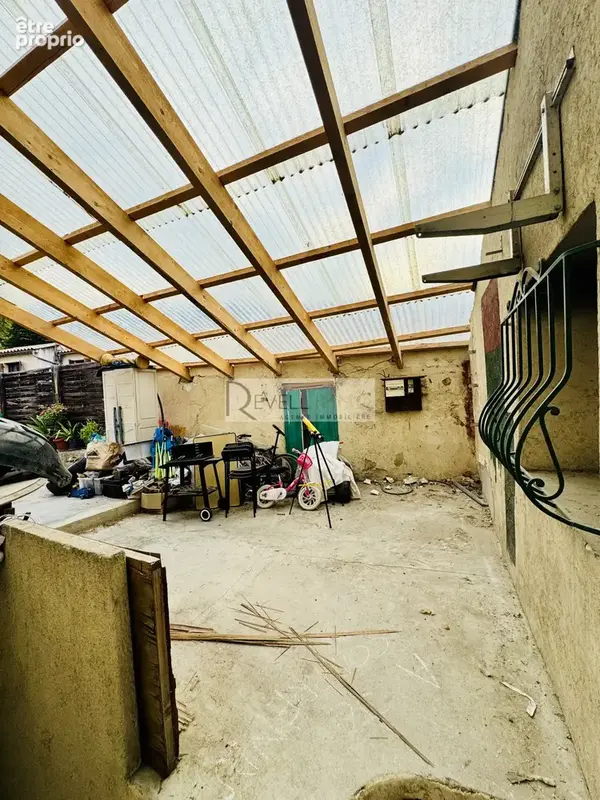 Tourrette-levens   centre du village   appartement à réinventer avec fort potentiel - photo 3