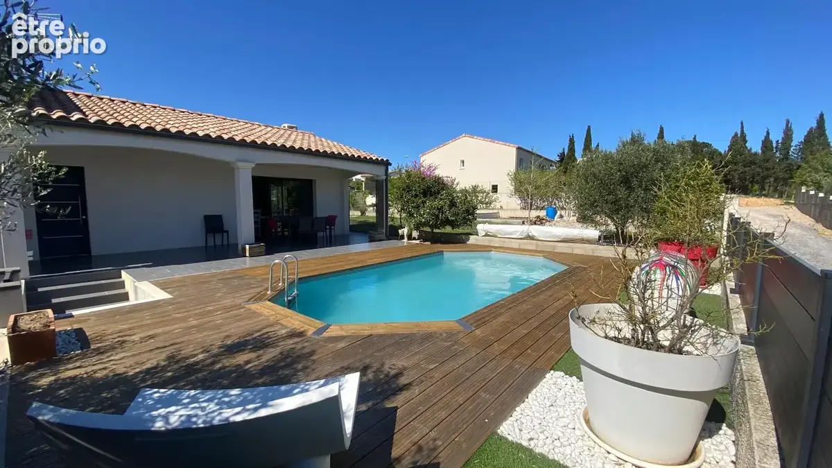 À vendre Narbonne   Villa T5 de 158 m2 avec piscine, garage et vue sur le massif de la Clape - photo 20