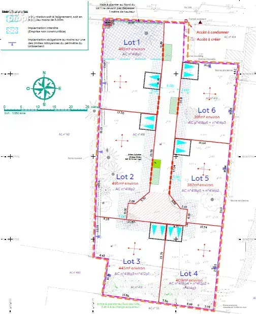 Terrain 391 m² - photo 3