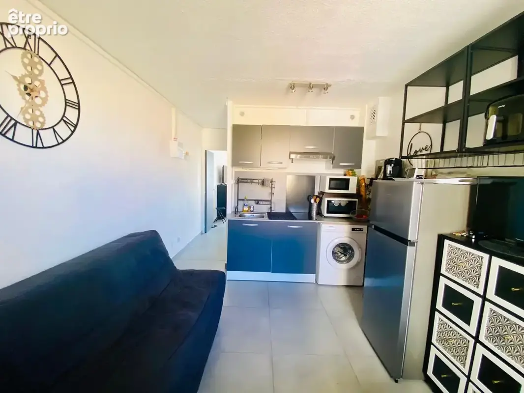 Le Barcarès   Résidence Nautica  Appartement T2 avec vue sur le lac marin et le Canigou - photo 9
