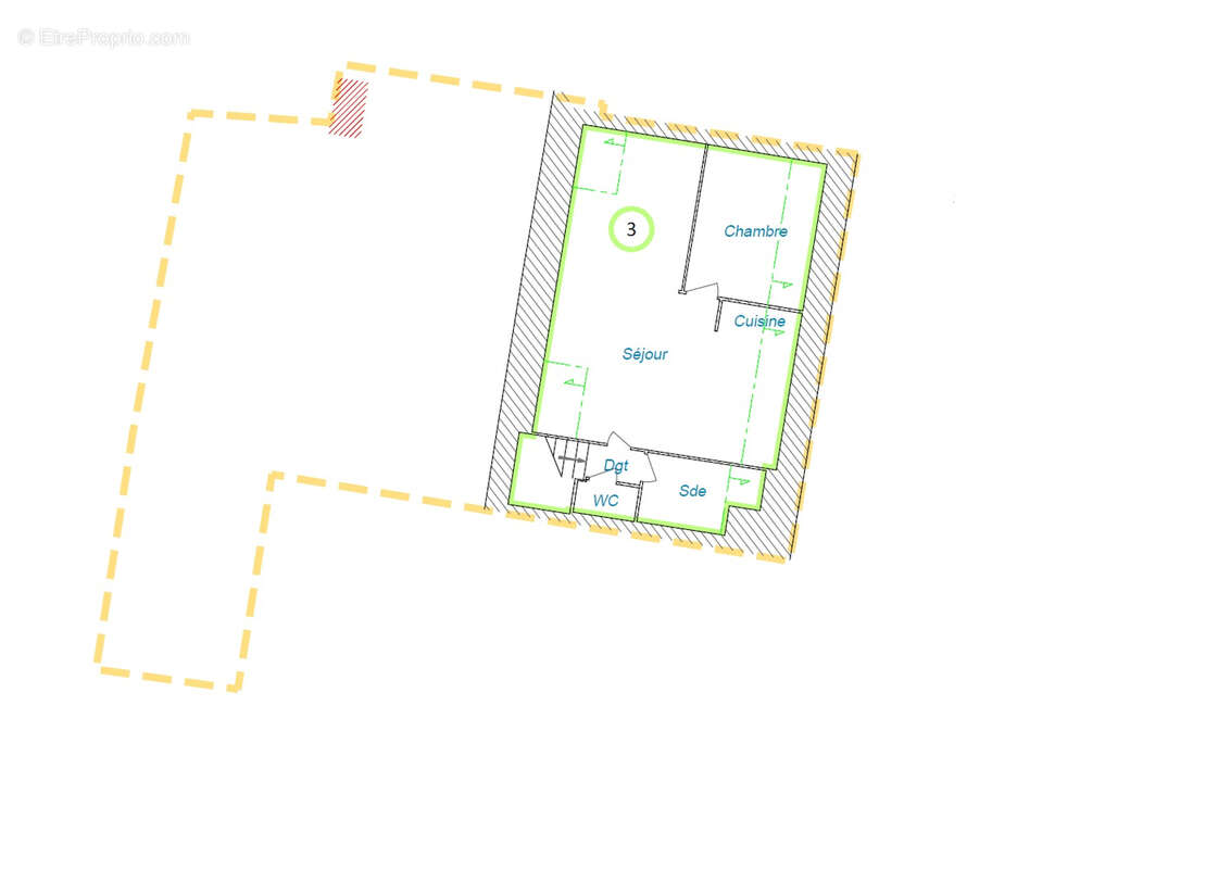 Appartement à LA TURBALLE