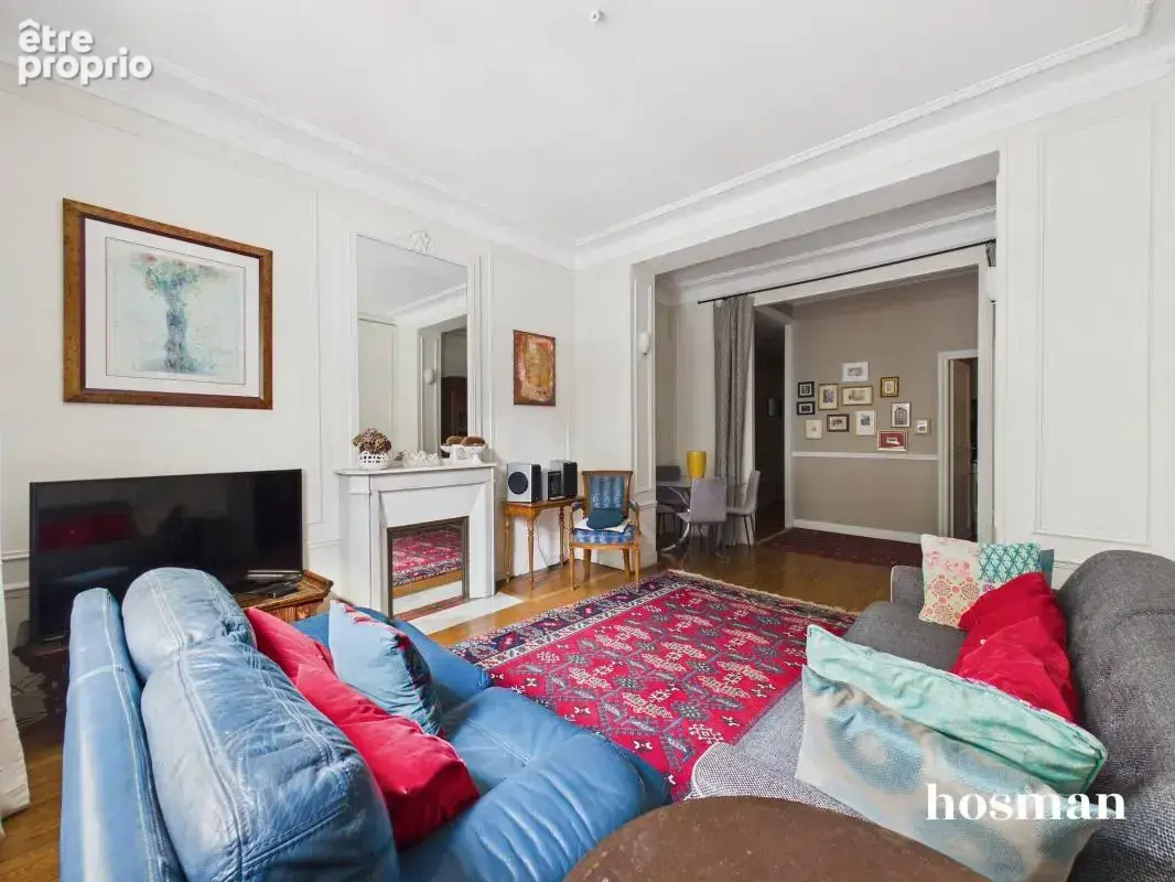 Appartement 3 pièces, 82 m² - Charme de l'ancien donnant sur le Square de Clignancourt -Jules Joffrin Paris 18ème - photo 4