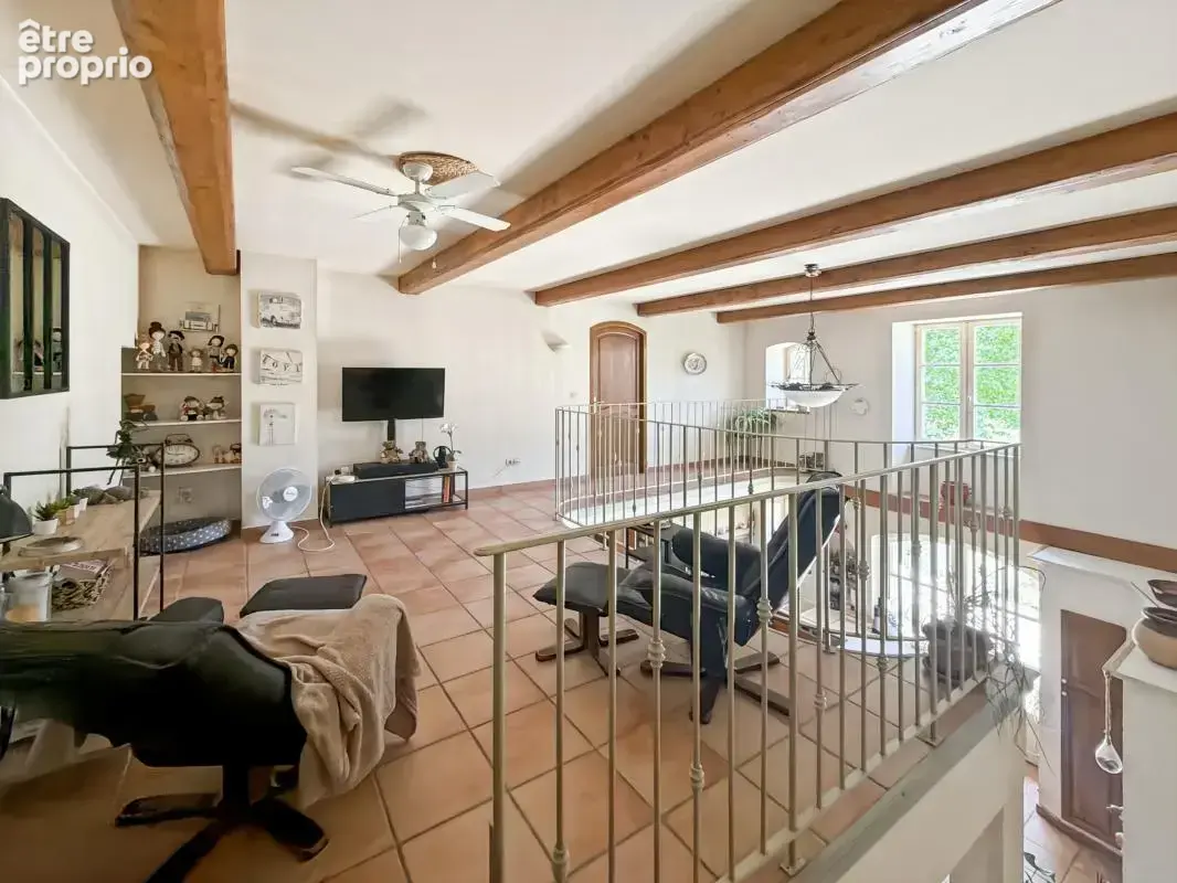 Corps de Ferme à vendre alixan - 322m² - étang - piscine - terrain - photo 17