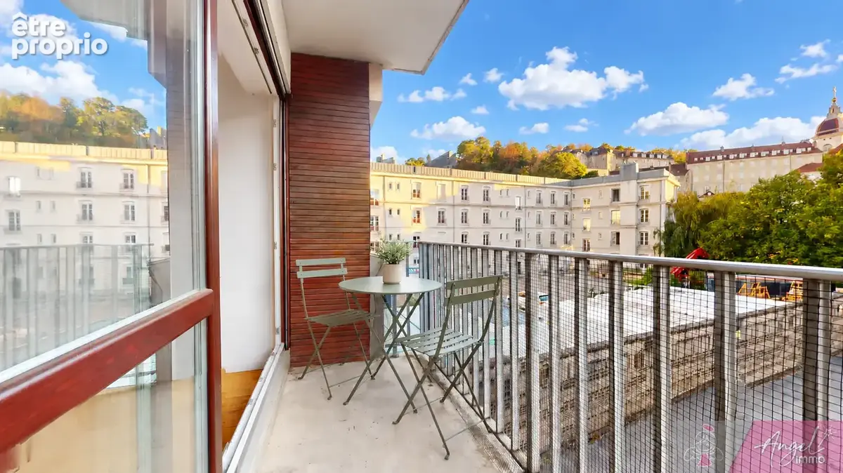 BESANÇON   Appartement de 95 m2 proche centre ville avec deux terrasses et superbe vue dégagée - photo 11