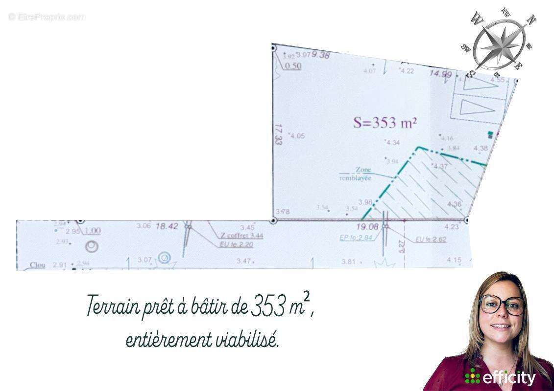 Terrain 353 m² à Soullans  - photo 2