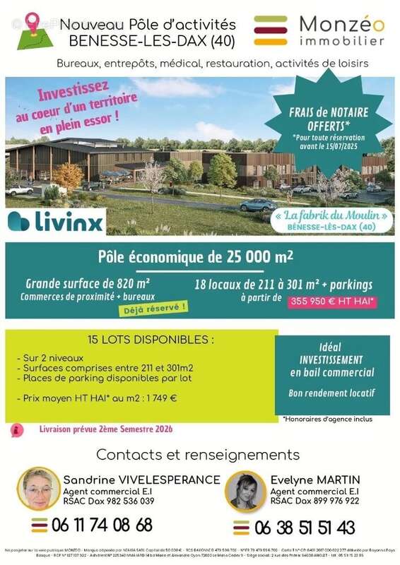 Commerce à BENESSE-LES-DAX