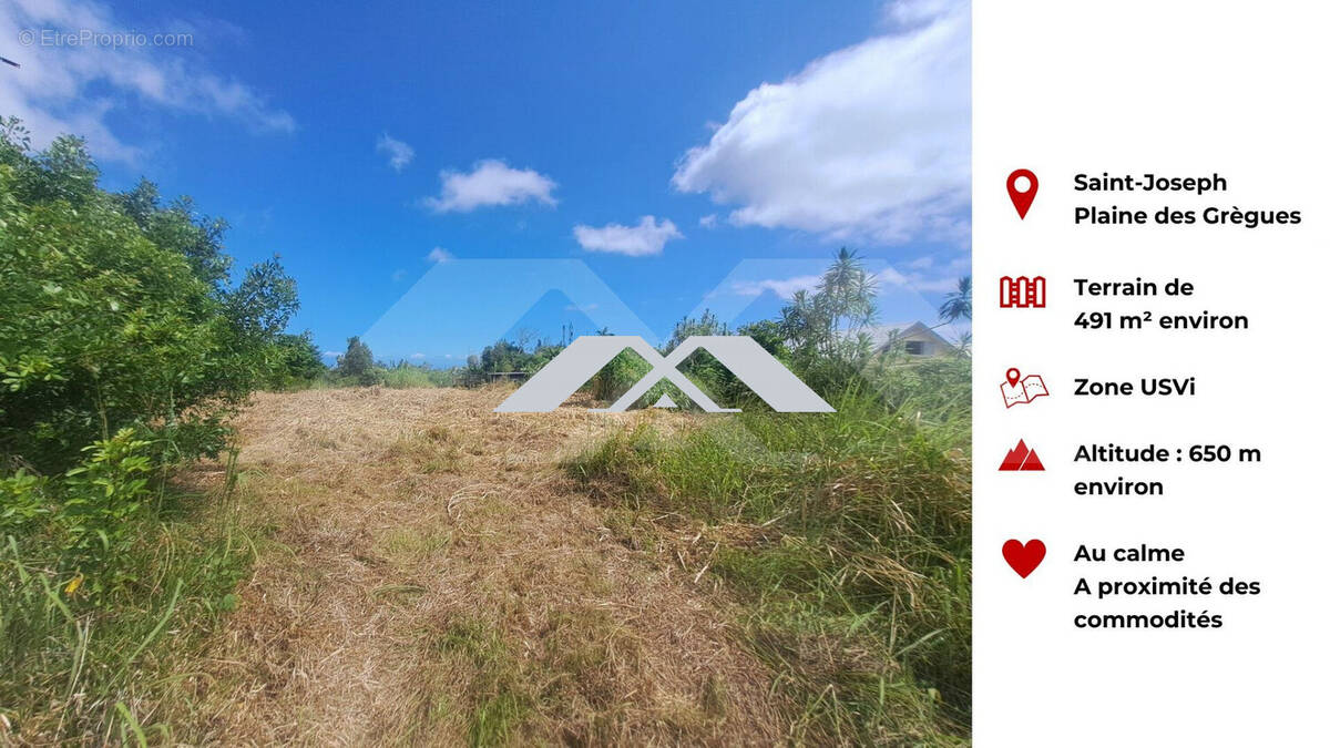 Terrain à SAINT-JOSEPH