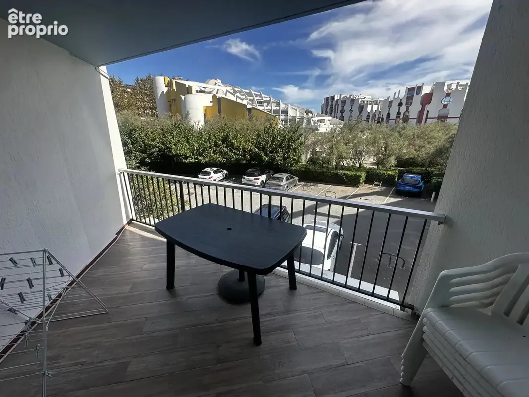 studio 24 m2, avec balcon entièrement rénové , piscine la mer a 50m. - photo 8