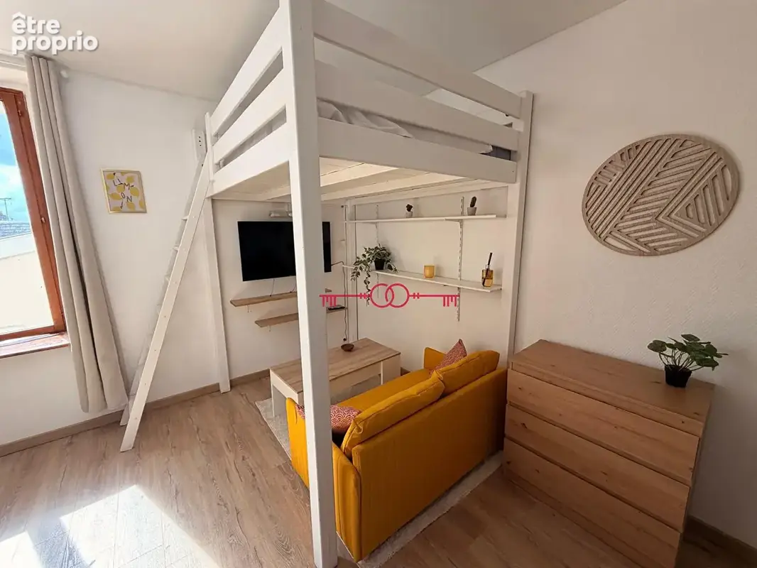Appartement Reims 1 pièce(s) 15.10 m2 - photo 2