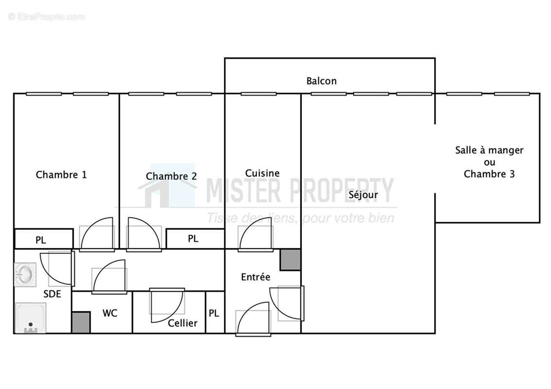 Appartement à SARTROUVILLE