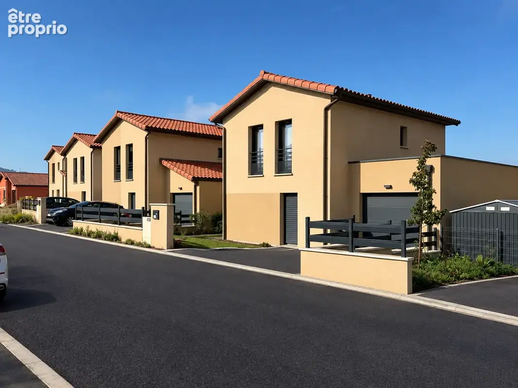 Treves (69420) 5 pièces 91.75 m2 programme de 20 maisons sur plans , livres cles en main - photo 4