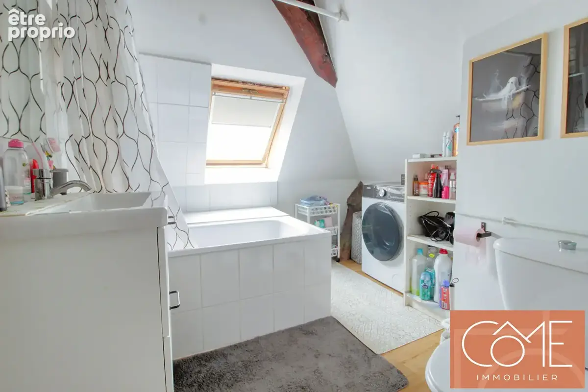 En exclusivite chez côme rennes - appartement t2 en duplex - 25,64m² carrez - 39,81m² au sol - centre ville de rennes - parlemen - photo 5