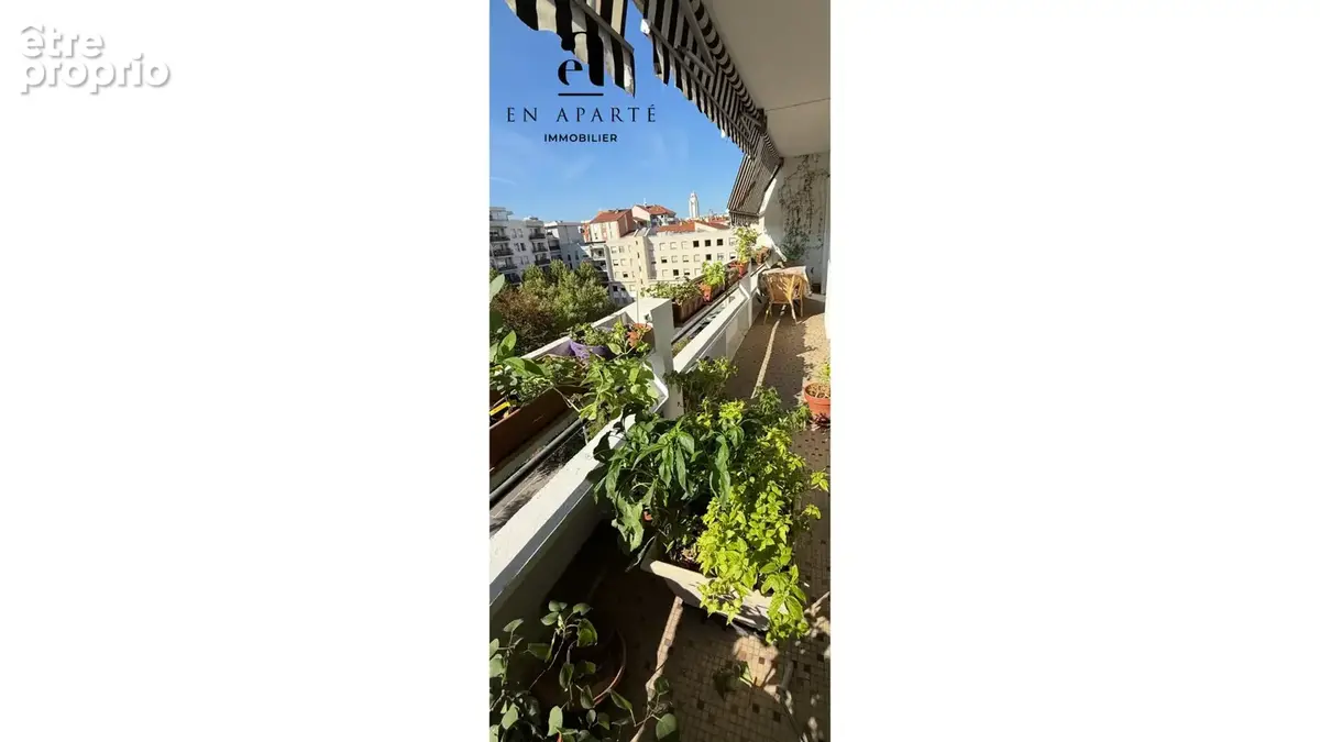 Grand appartement T3 très lumineux au dernier étage, traversant Est/Ouest - photo 12