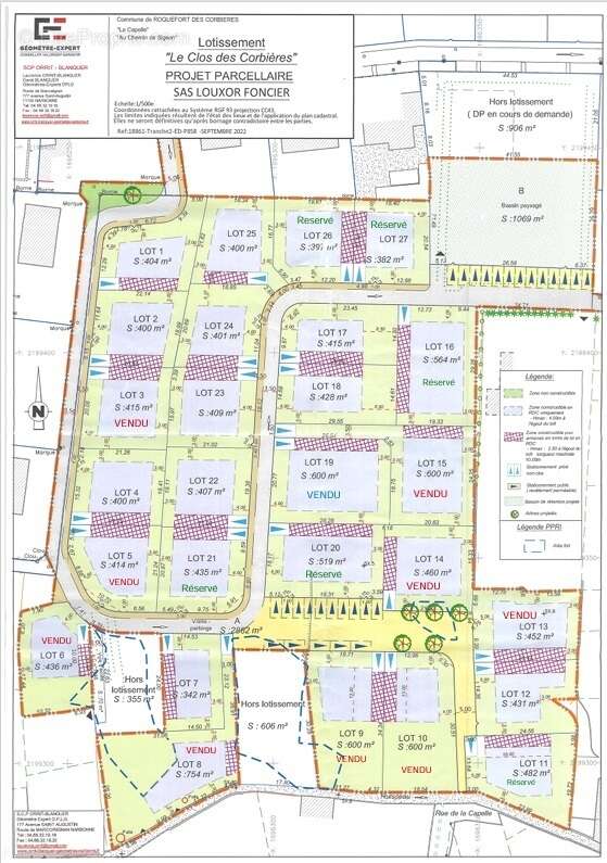 Terrain à ROQUEFORT-DES-CORBIERES
