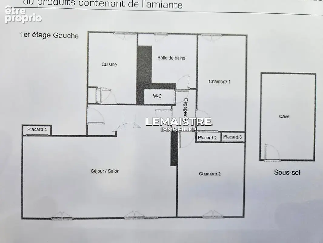 Appartement à vendre  Le Havre Centre Ville 59 m²  2 chambres  Cave et parking - photo 14