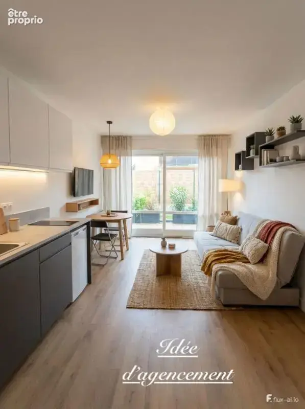 GRAVIGNY - 27930 - Studio RDC - Résidence sécurisée - 24 m2 - 52000  HAI - photo 9